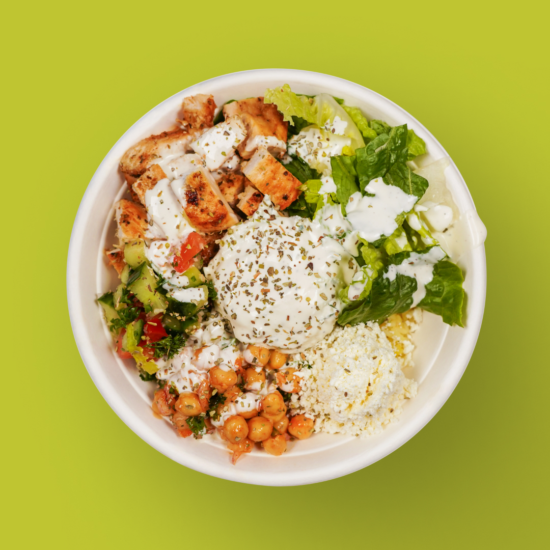Greek Ranch Chicken Bowl